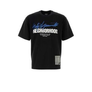 Yohji Yamamoto Men Black Cotton Yohji Yamamoto X Neighborhood T-Shirt